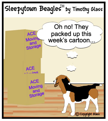 Sleepytown beagles Cartoon