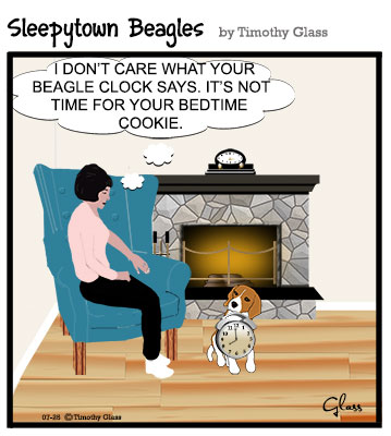 Sleepytown beagles Cartoon