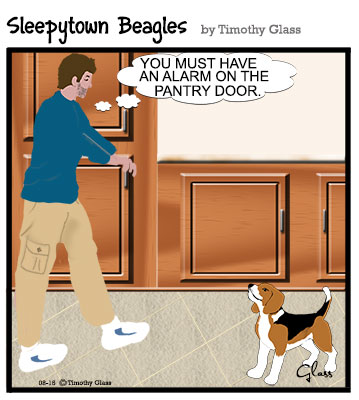 Sleepytown beagles Cartoon