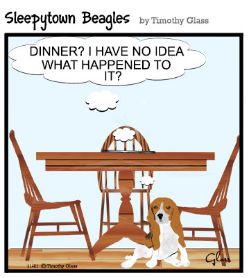 Sleepytown beagles Cartoon