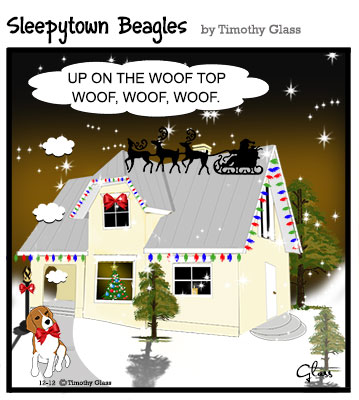 Sleepytown beagles Cartoon