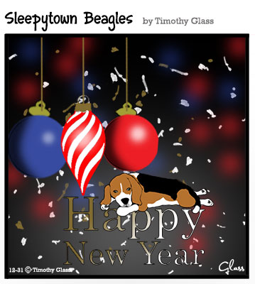 Sleepytown beagles Cartoon