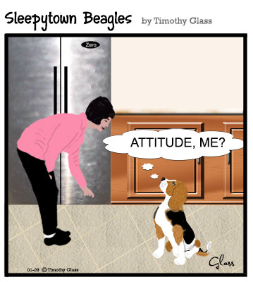 Sleepytown beagles Cartoon