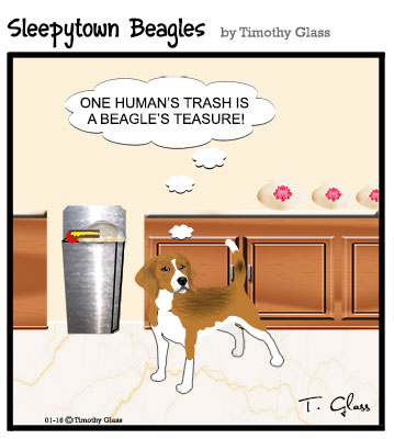 Sleepytown beagles Cartoon