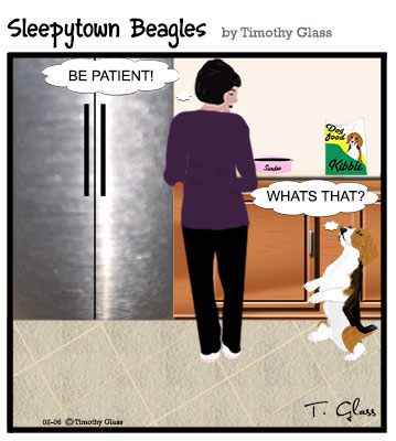 Sleepytown beagles Cartoon