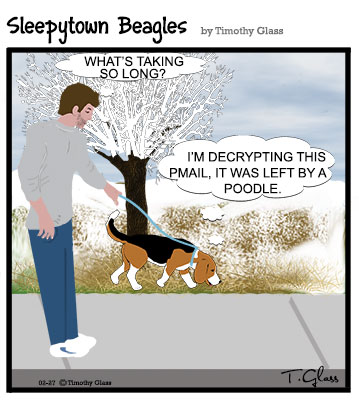 Sleepytown beagles Cartoon