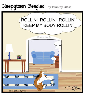 Sleepytown beagles Cartoon