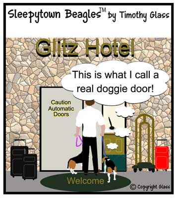 Sleepytown beagles Cartoon