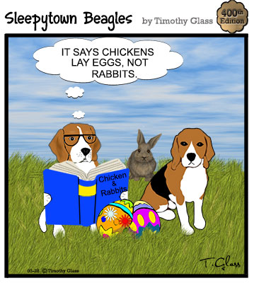 Sleepytown beagles Cartoon