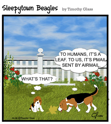 Sleepytown beagles Cartoon