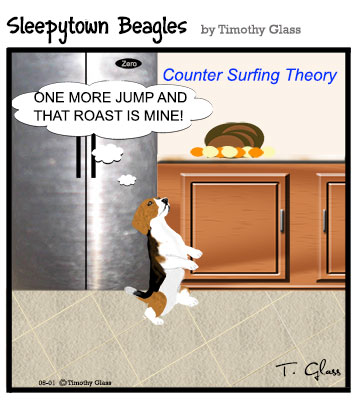 Sleepytown beagles Cartoon
