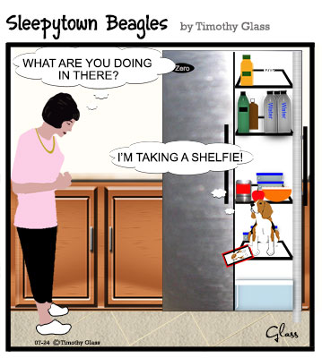 Sleepytown beagles Cartoon
