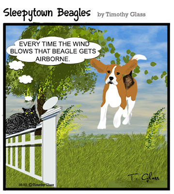 Sleepytown beagles Cartoon