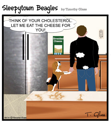Sleepytown beagles Cartoon