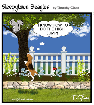 Sleepytown beagles Cartoon