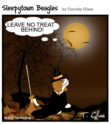 Sleepytown beagles Cartoon