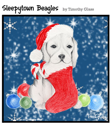 Sleepytown beagles Cartoon