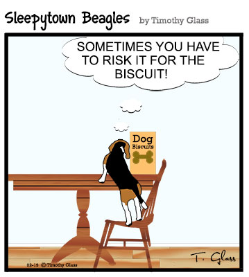 Sleepytown beagles Cartoon