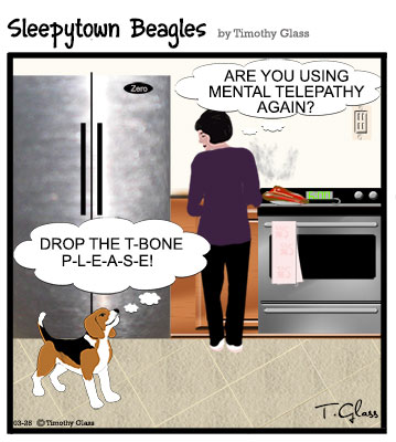 Sleepytown beagles Cartoon