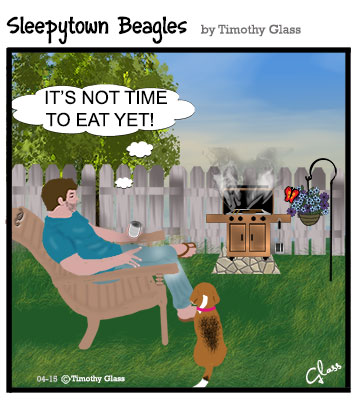 Sleepytown beagles Cartoon