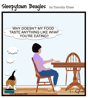 Sleepytown beagles Cartoon