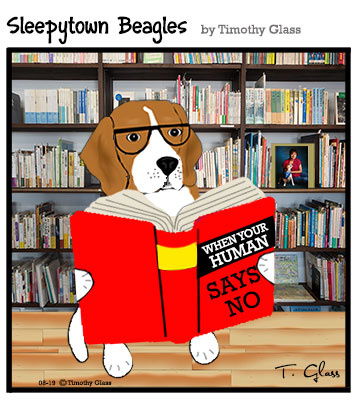 Sleepytown beagles Cartoon