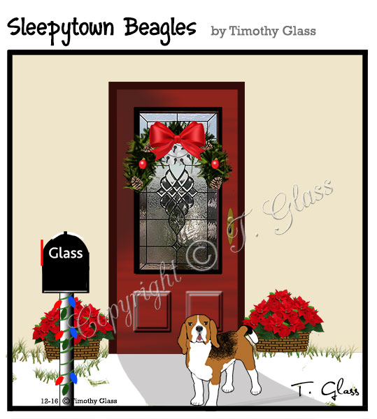 Sleepytown beagles Cartoon
