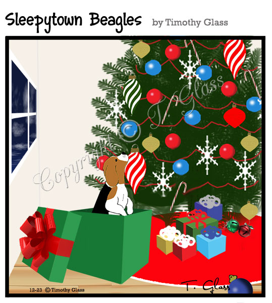 Sleepytown beagles Cartoon