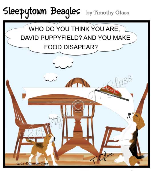 Sleepytown beagles Cartoon