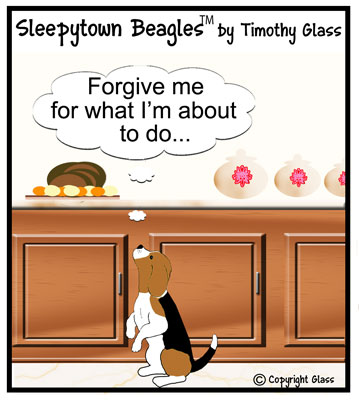 Sleepytown beagles Cartoon