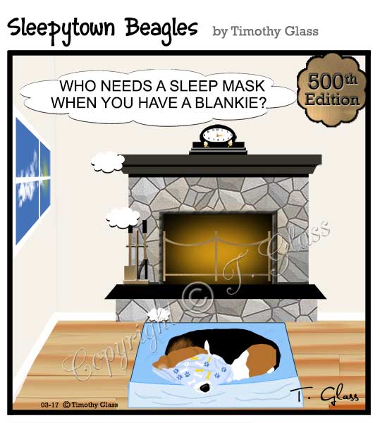 Sleepytown beagles Cartoon