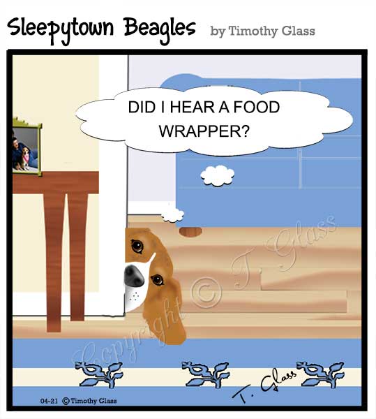 Sleepytown beagles Cartoon