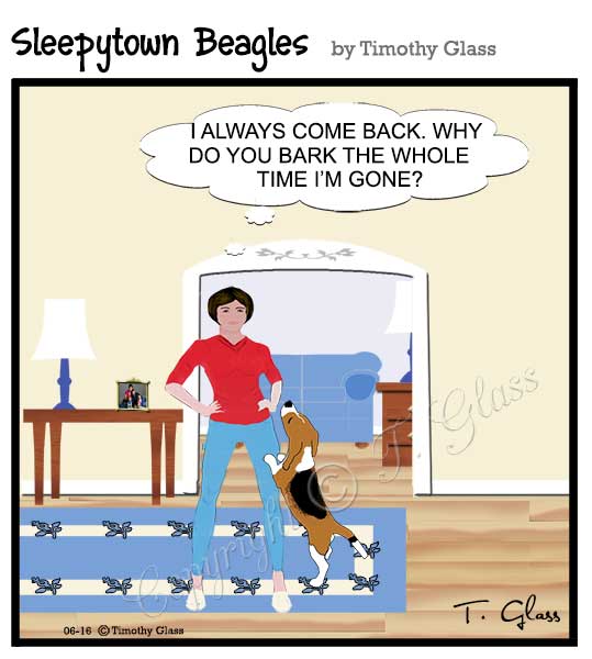 Sleepytown beagles Cartoon