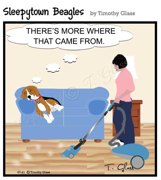 Sleepytown beagles Cartoon
