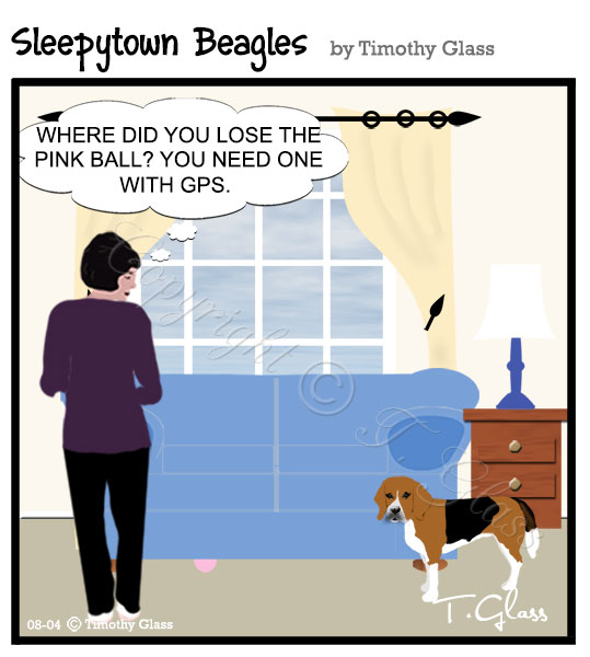 Sleepytown beagles Cartoon