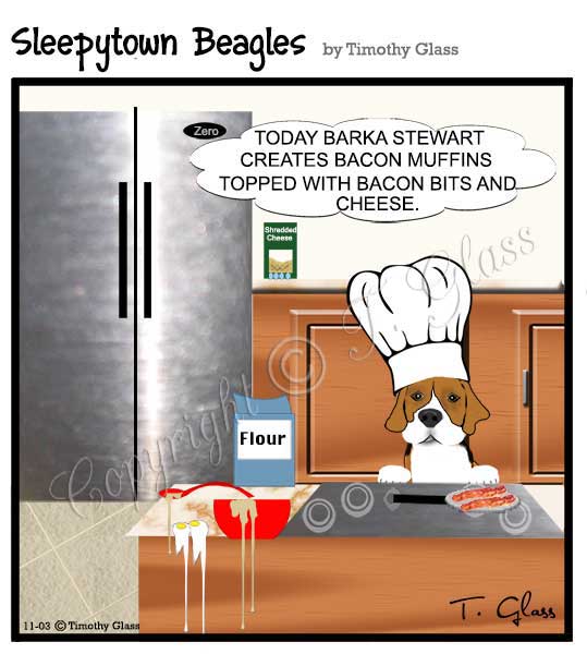 Sleepytown beagles Cartoon