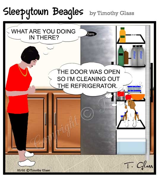 Sleepytown beagles Cartoon