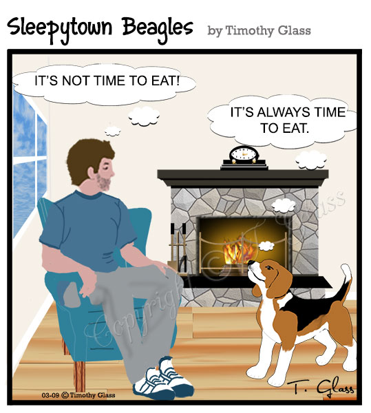 Sleepytown beagles Cartoon