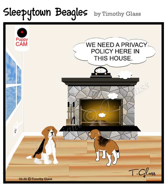 Sleepytown beagles Cartoon