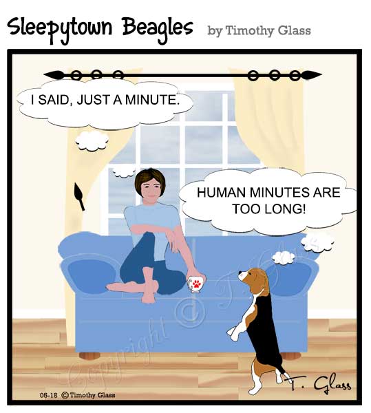 Sleepytown beagles Cartoon