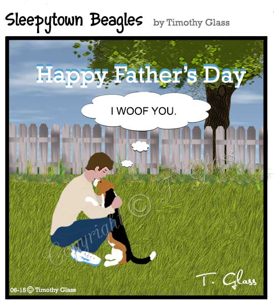 Sleepytown beagles Cartoon