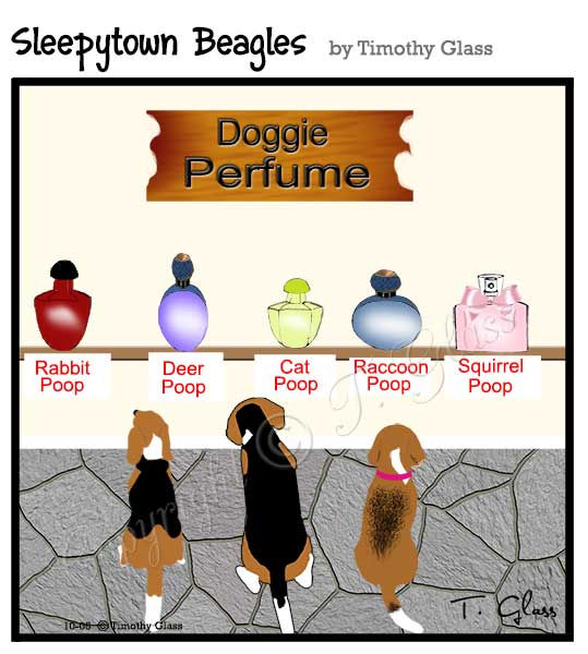 Sleepytown beagles Cartoon
