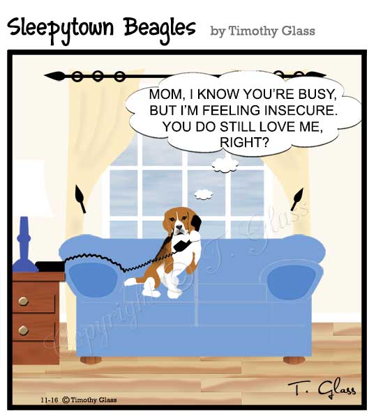 Sleepytown beagles Cartoon