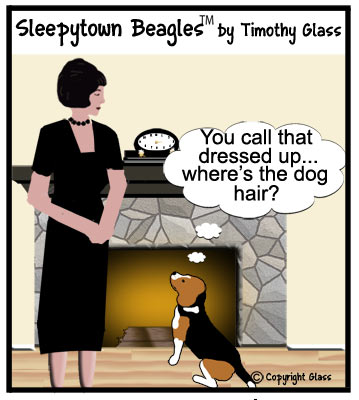 Sleepytown beagles Cartoon