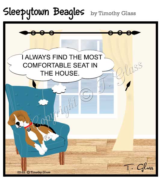 Sleepytown beagles Cartoon