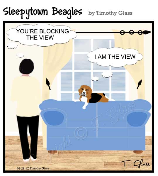 Sleepytown beagles Cartoon