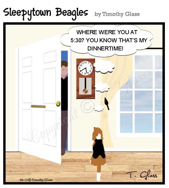 Sleepytown beagles Cartoon