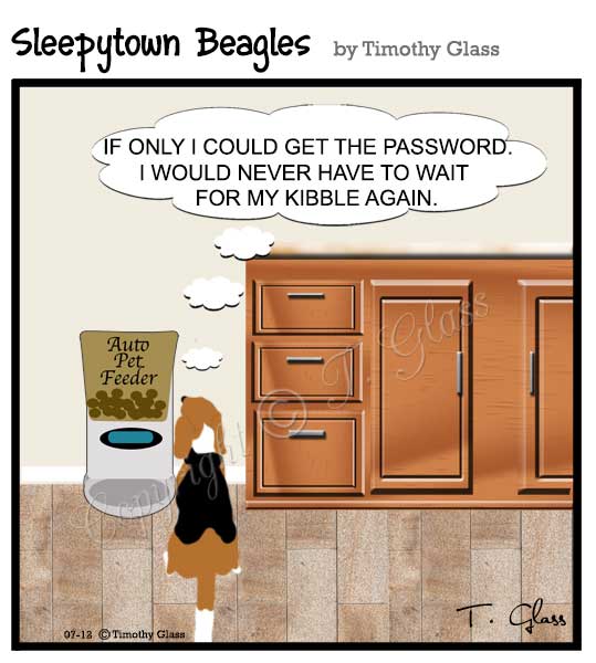 Sleepytown beagles Cartoon