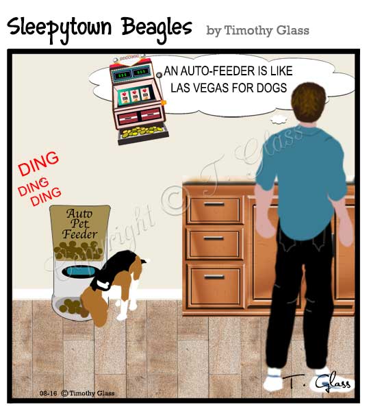 Sleepytown beagles Cartoon