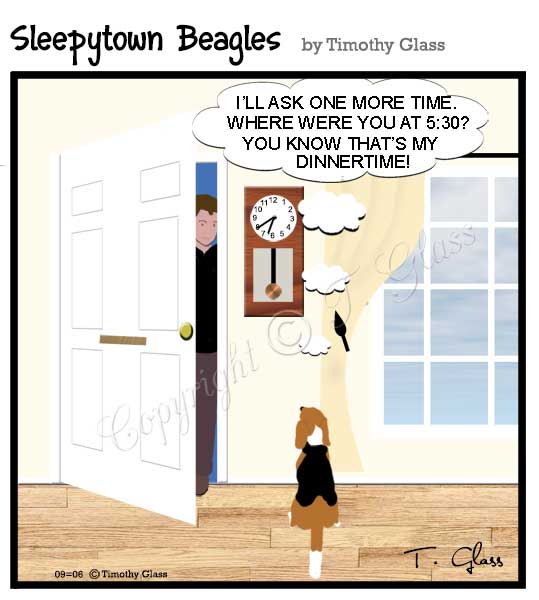Sleepytown beagles Cartoon
